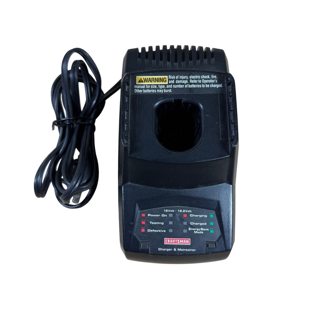 Craftsman 315.CH2020 C3 Battery Charger & Maintainer 12V-19.2V Black 1218
